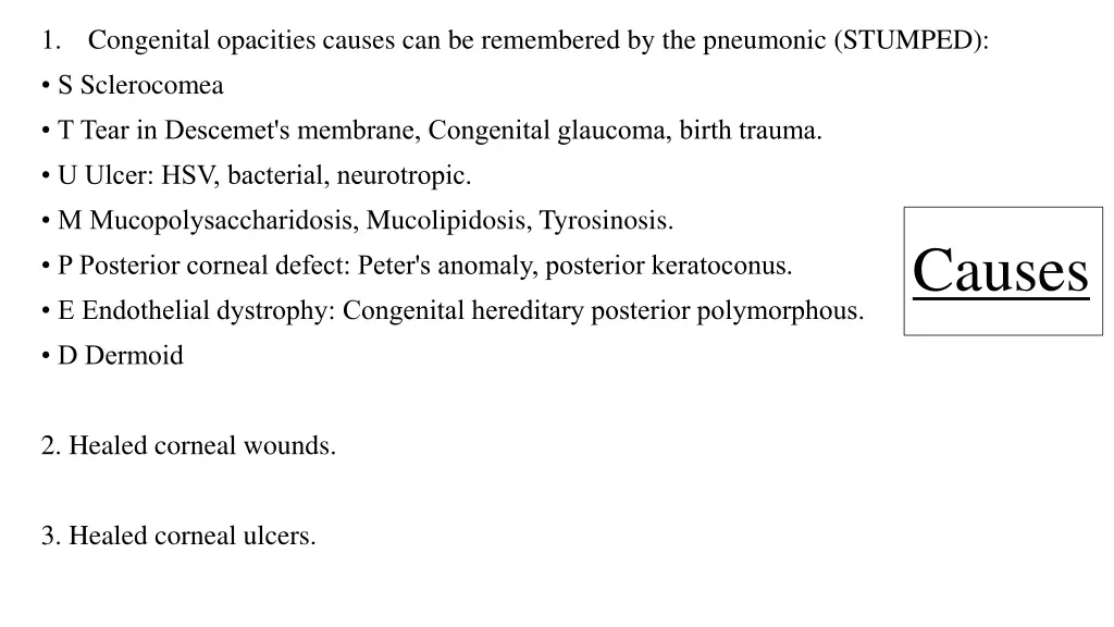 1 s sclerocomea
