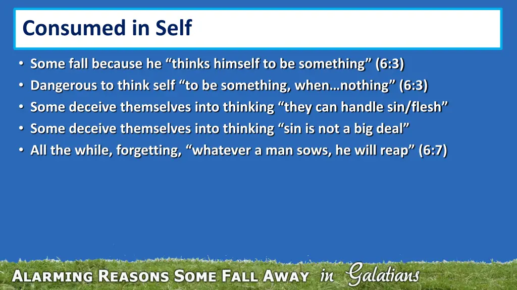 consumed in self