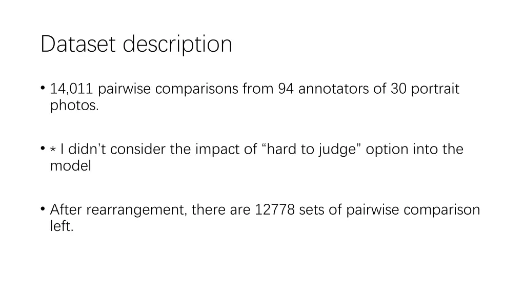 dataset description