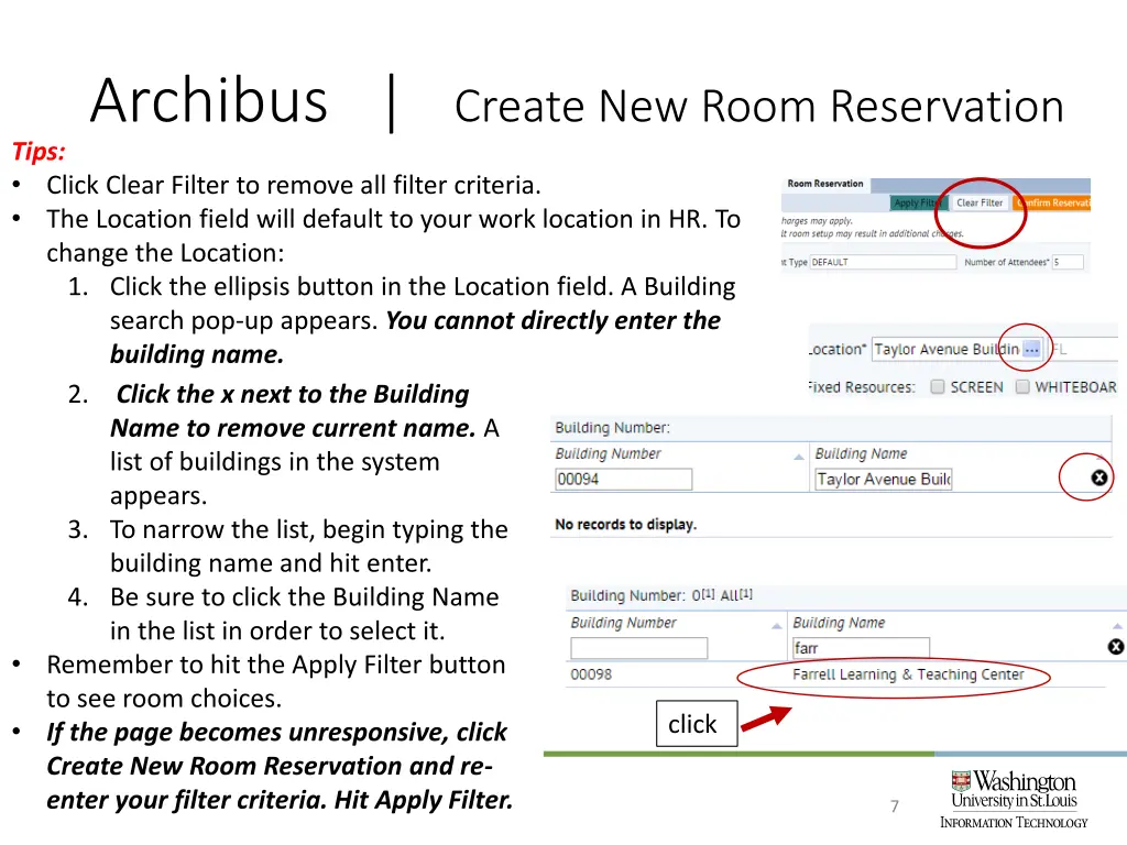 archibus create new room reservation 2