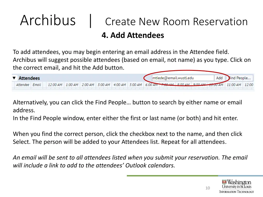 archibus create new room reservation 3