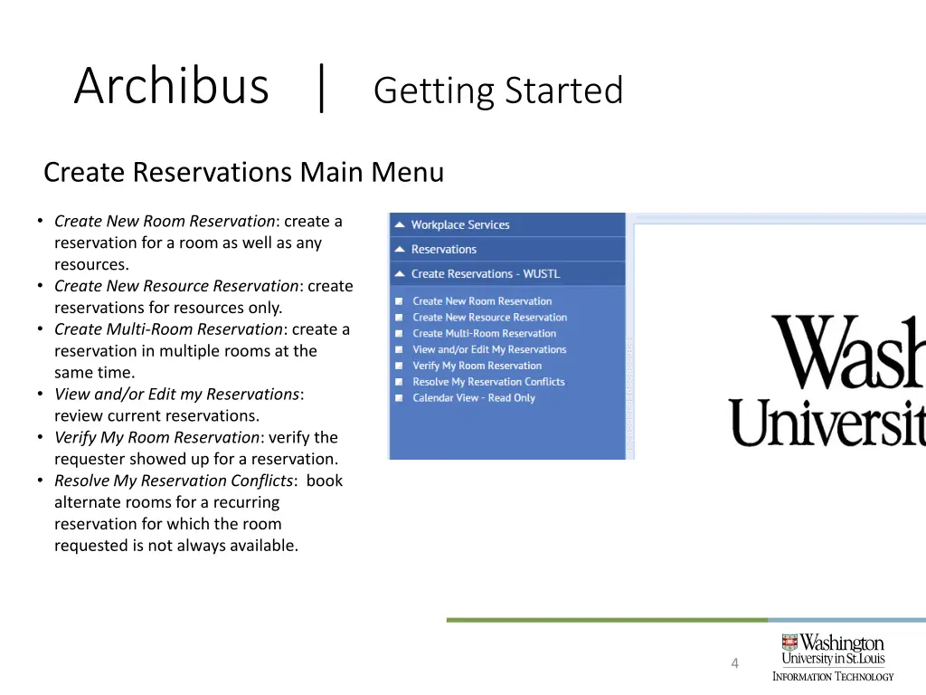 archibus getting started 2