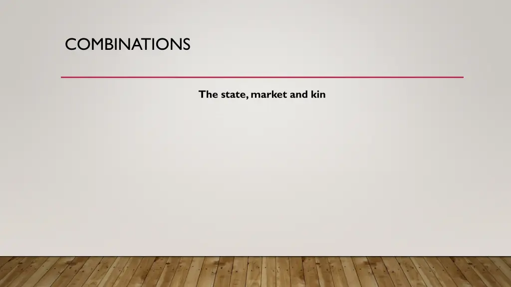 combinations