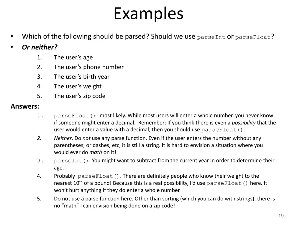 examples 1
