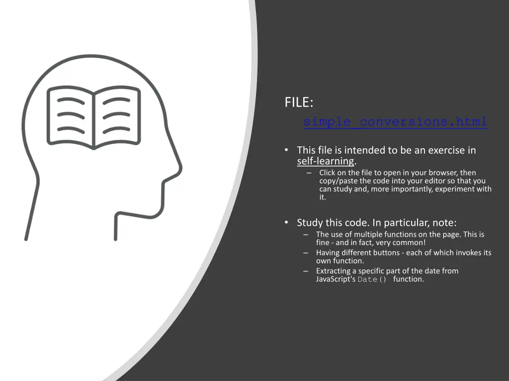 file simple conversions html