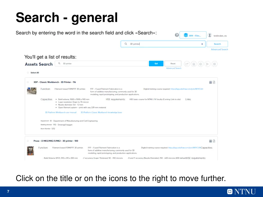 search general