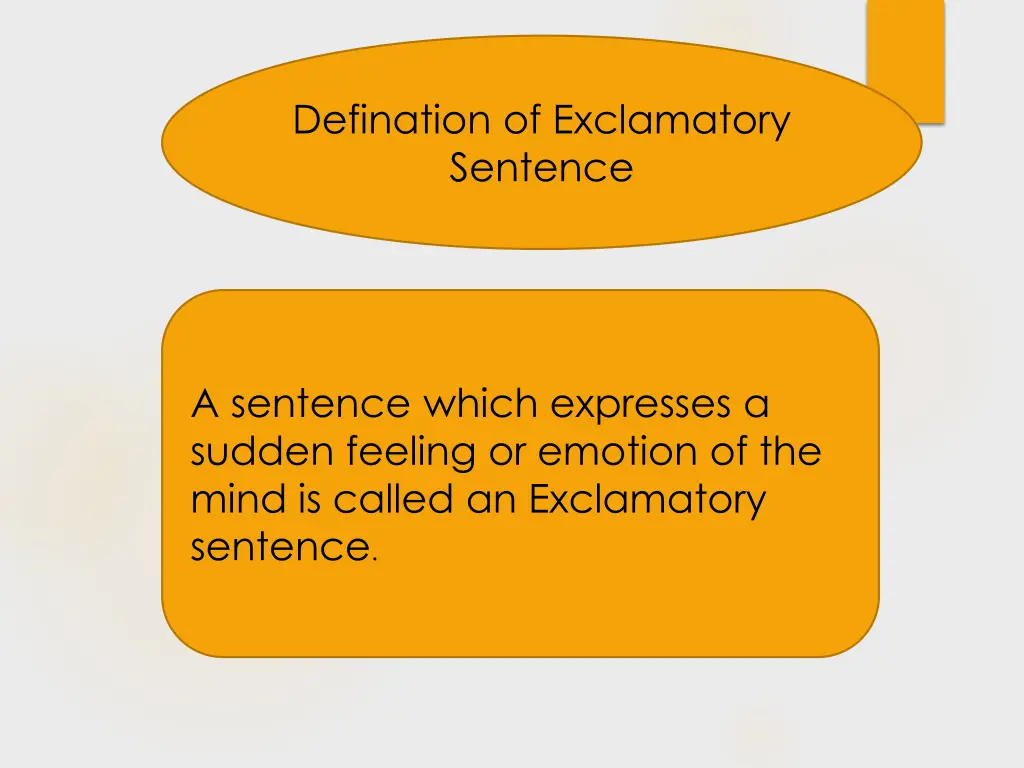 defination of exclamatory sentence
