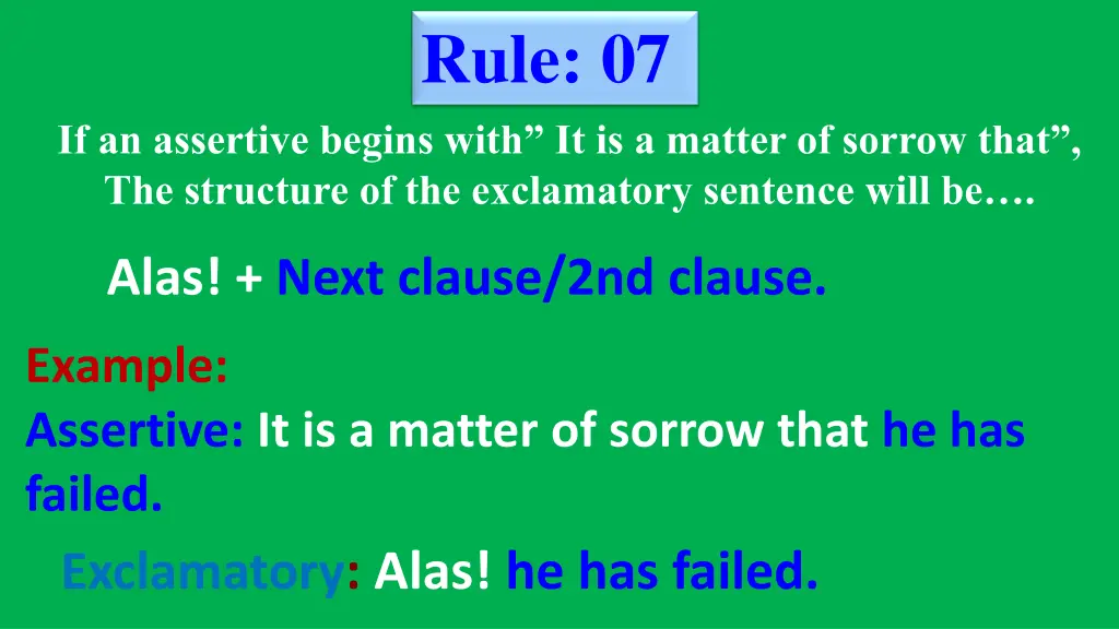rule 07