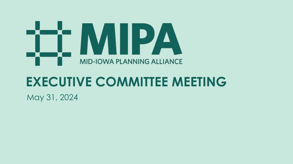 executive committee meeting may 31 2024