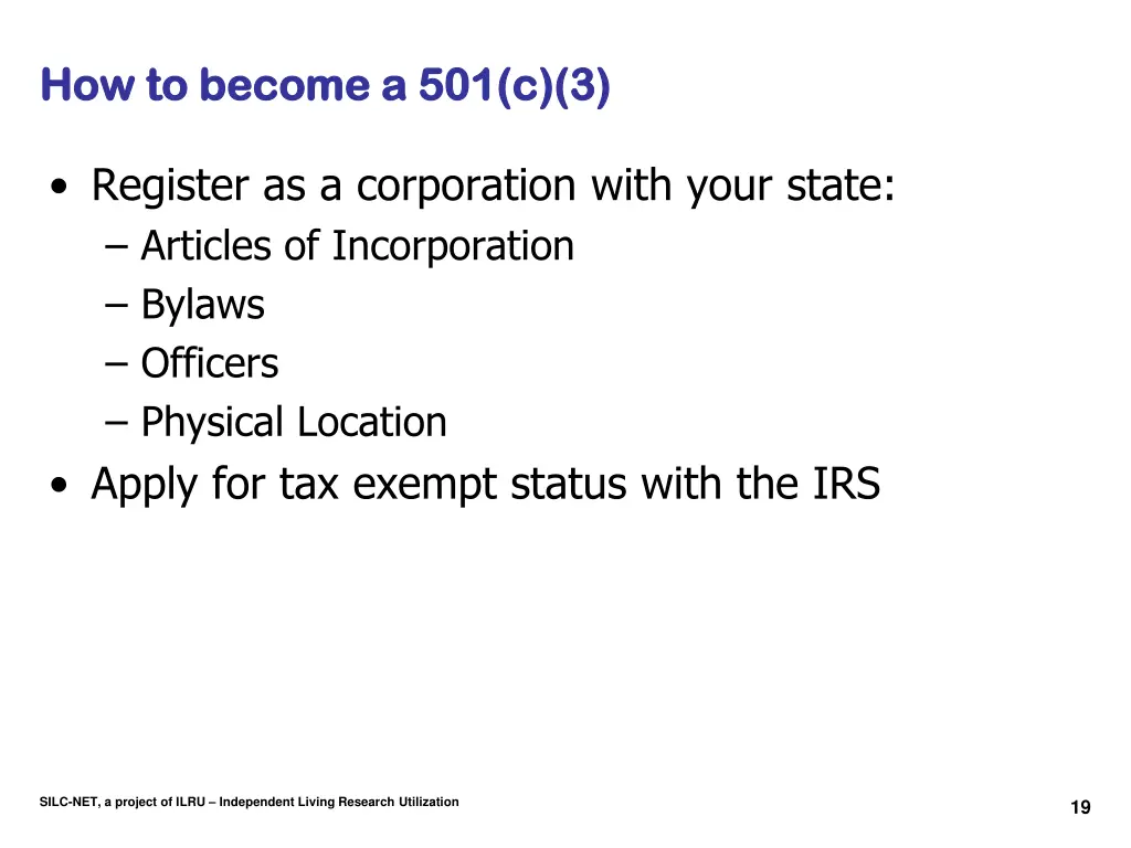 how to become a 501 c 3 how to become a 501 c 3