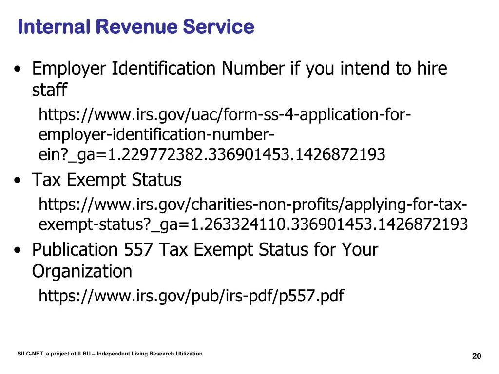 internal revenue service internal revenue service