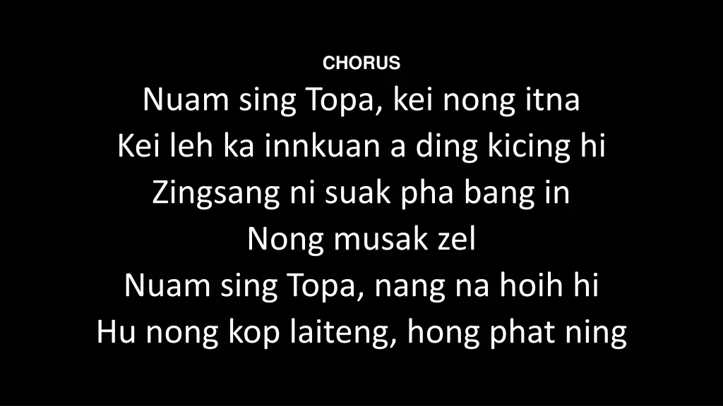 chorus 3