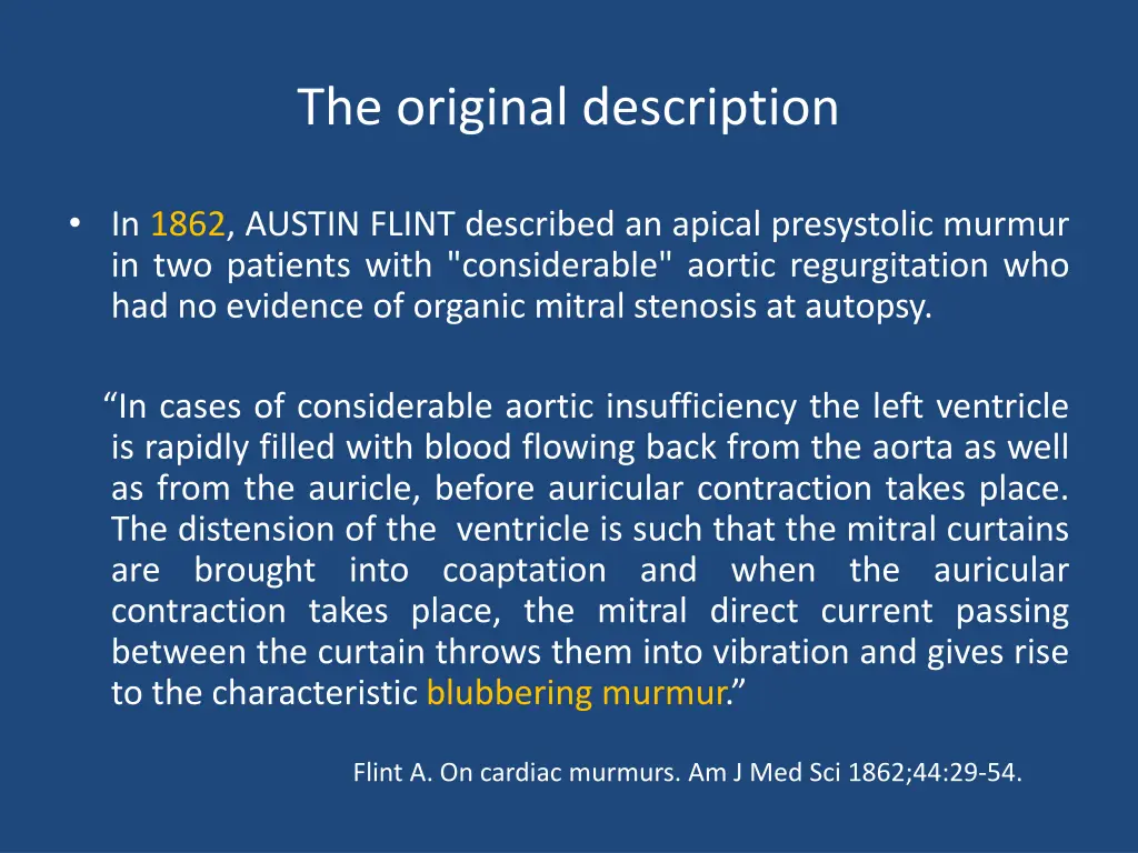 the original description