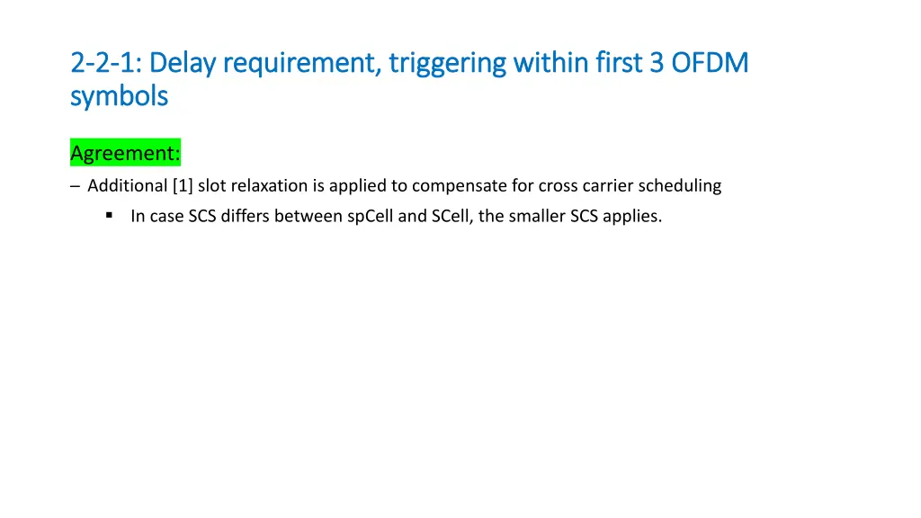 2 2 2 2 1 delay requirement triggering within