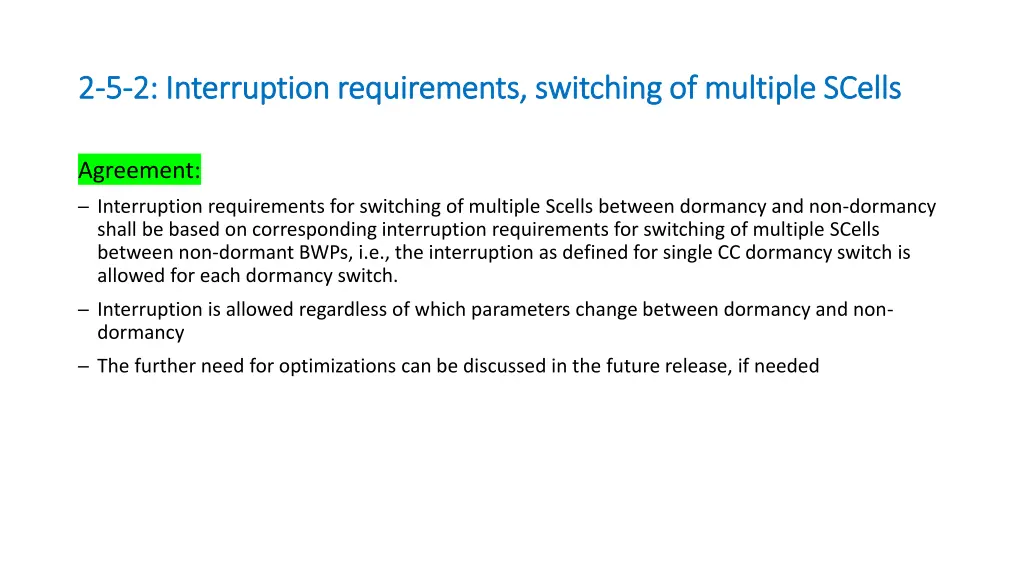 2 2 5 5 2 interruption requirements switching