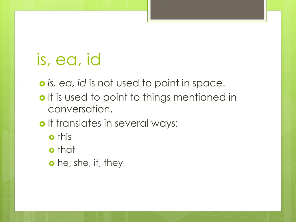 is ea id 1