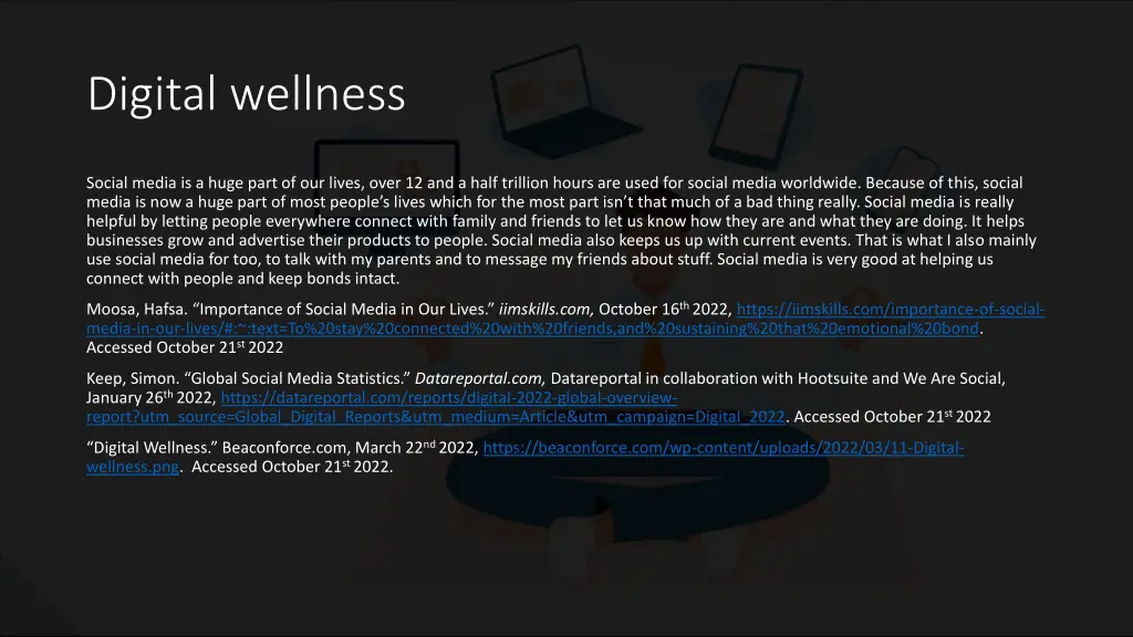 digital wellness