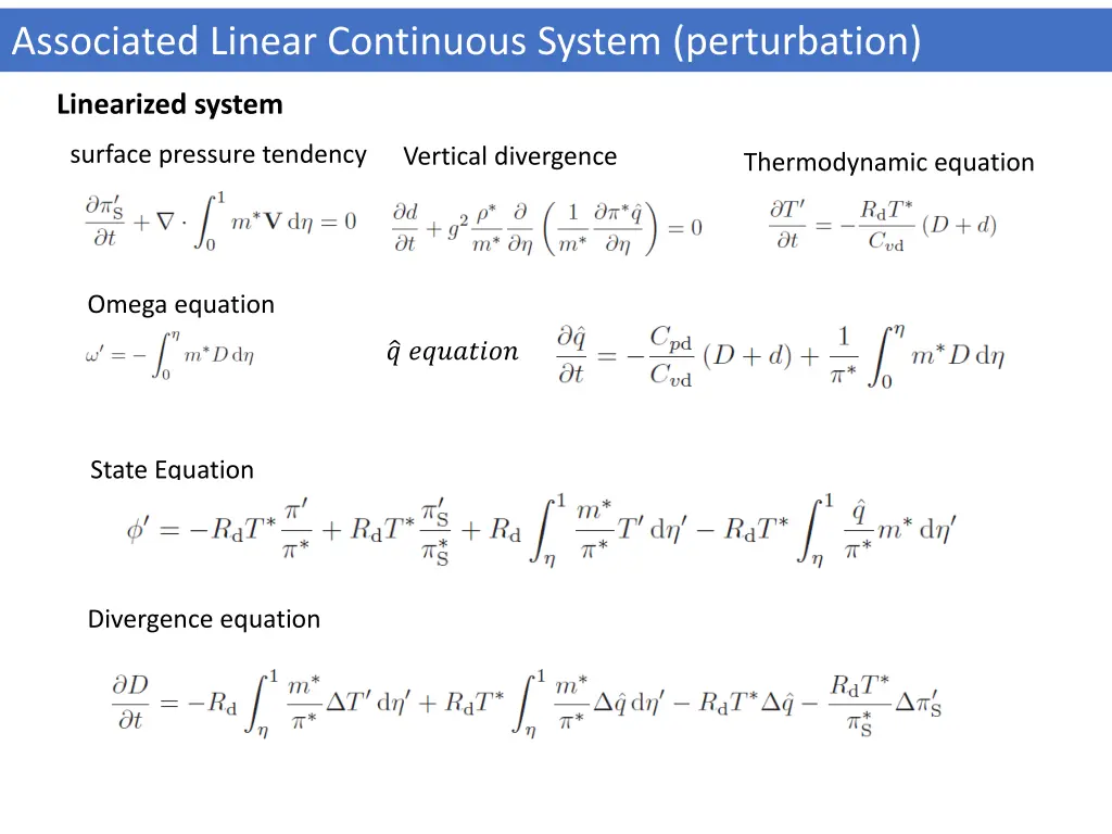 associated linear continuous system perturbation 2