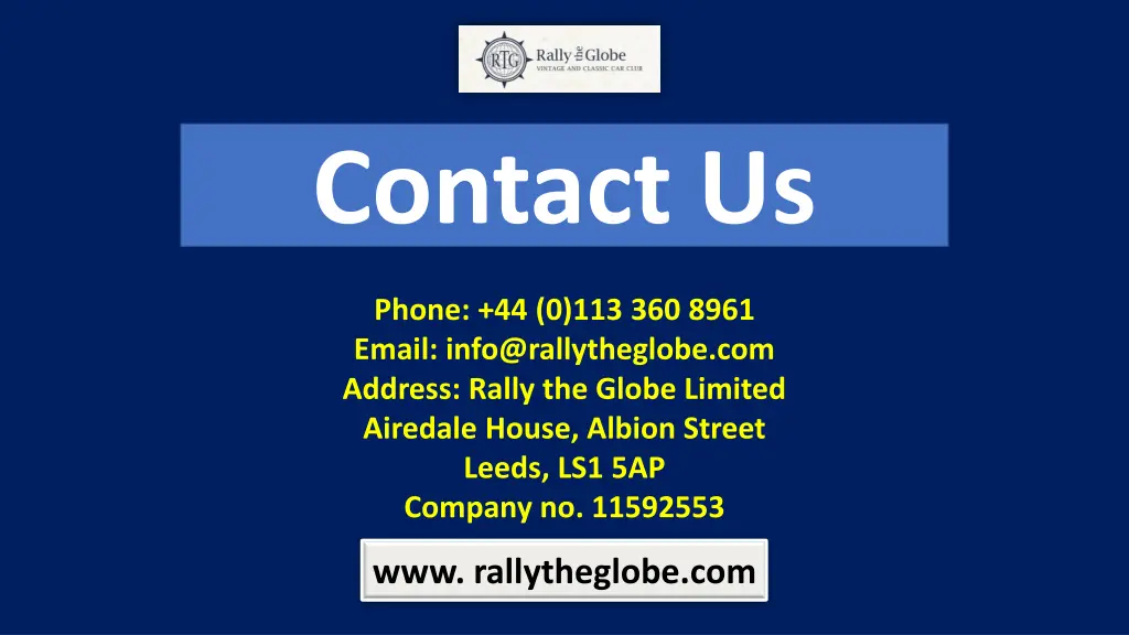 contact us