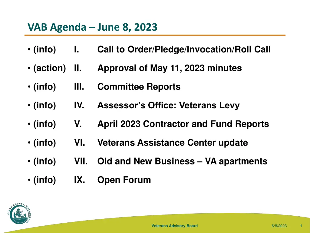 vab agenda june 8 2023