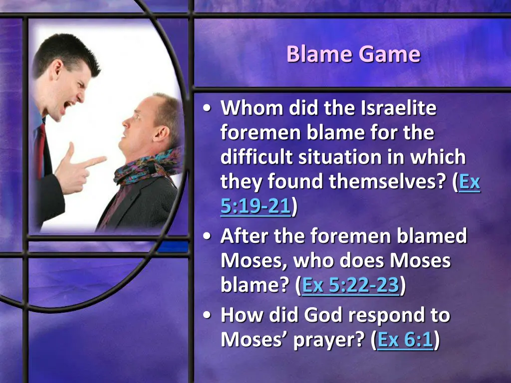 blame game