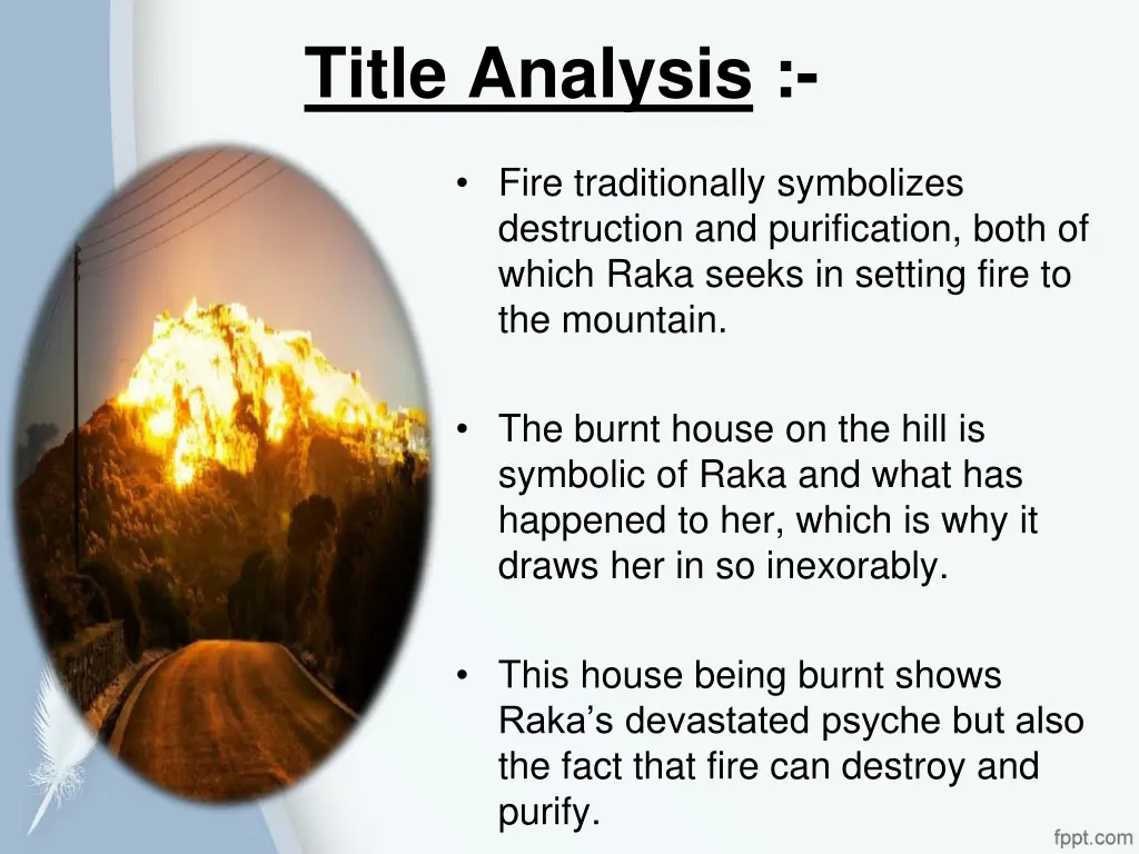 title analysis