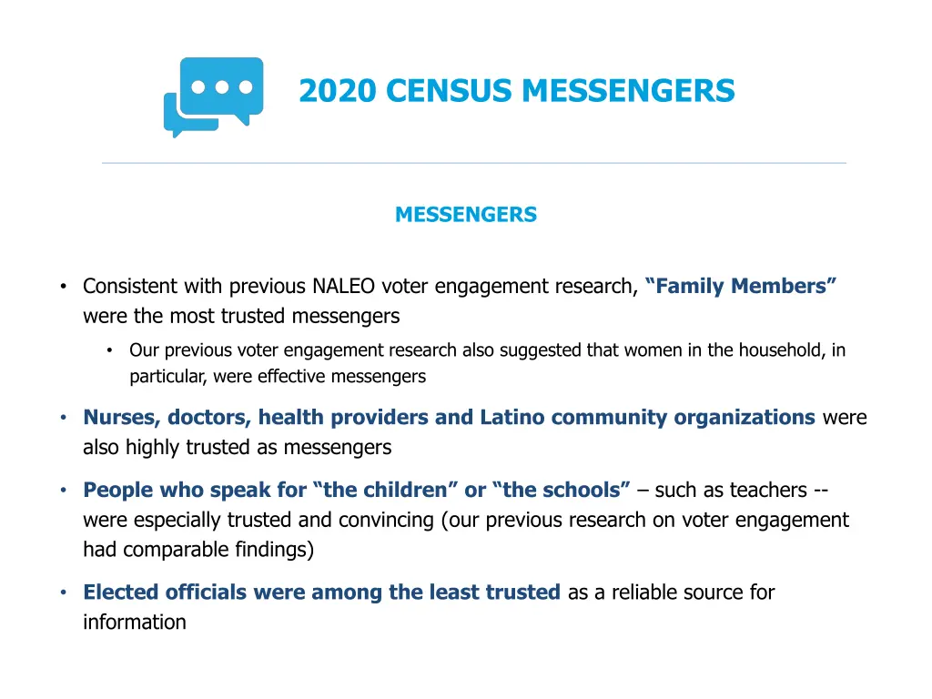 2020 census messengers