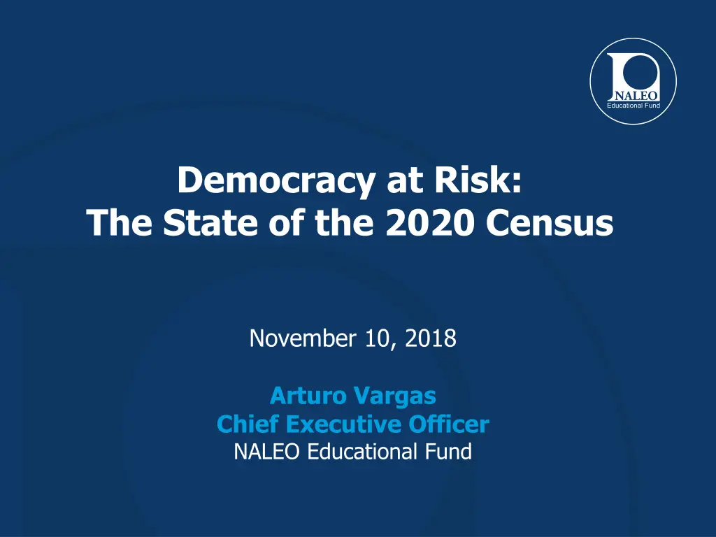 democracy at risk the state of the 2020 census