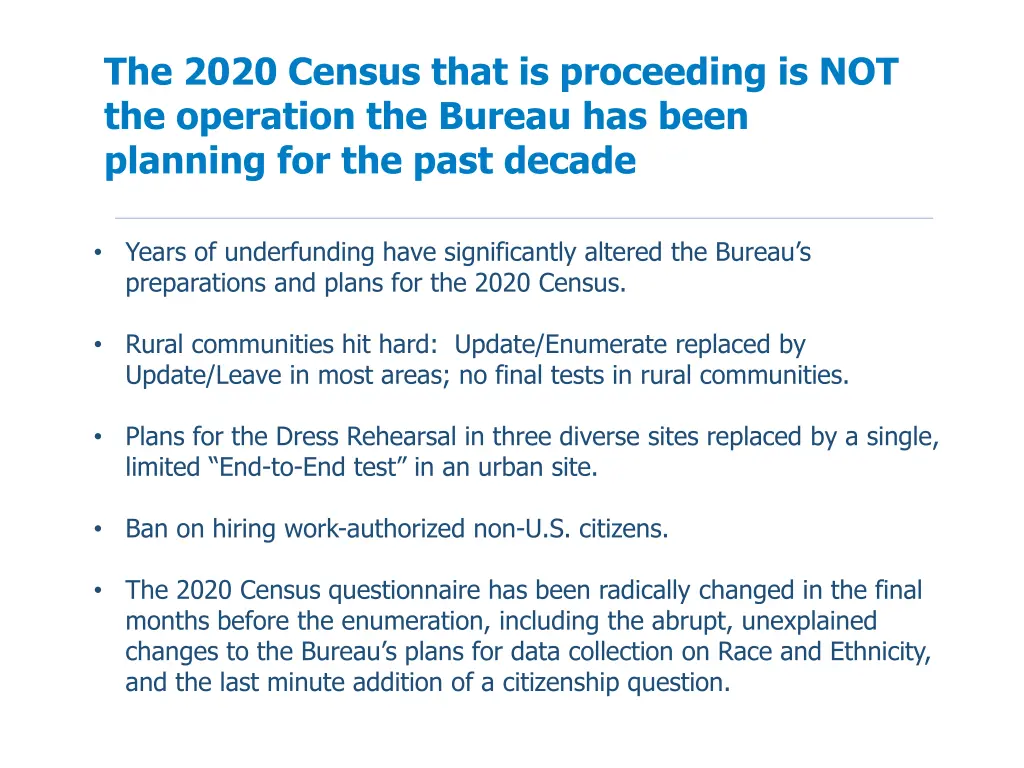 the 2020 census that is proceeding