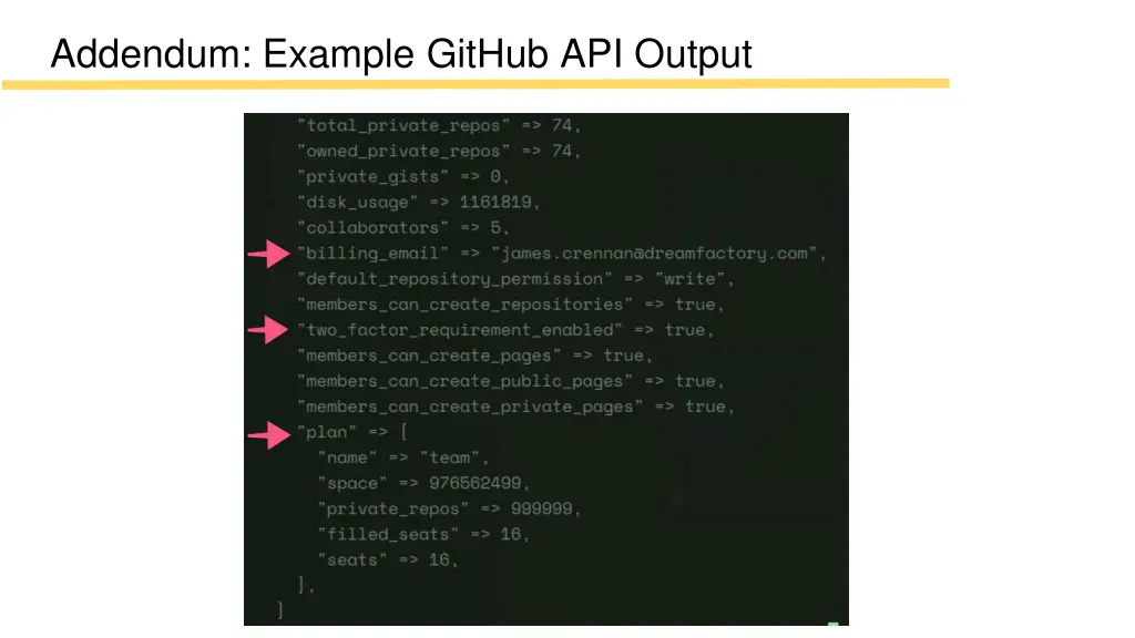addendum example github api output