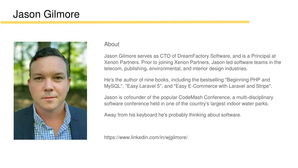 jason gilmore
