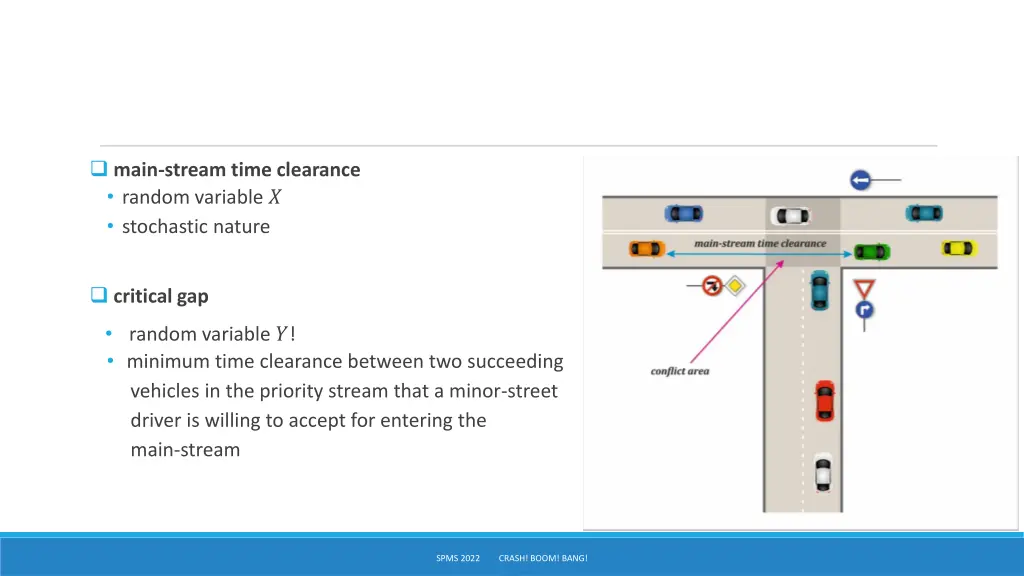 main stream time clearance random variable