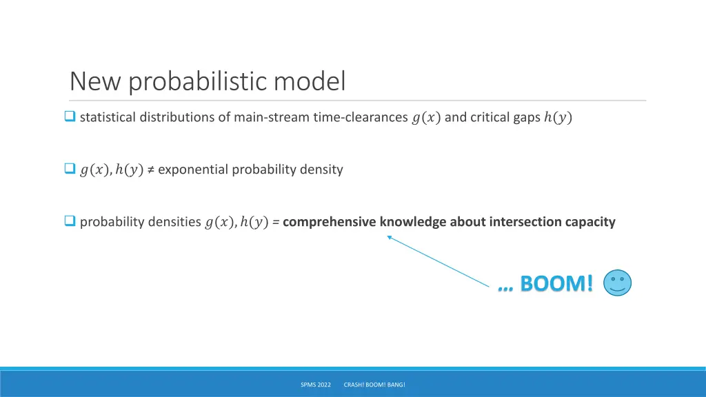 new probabilistic model