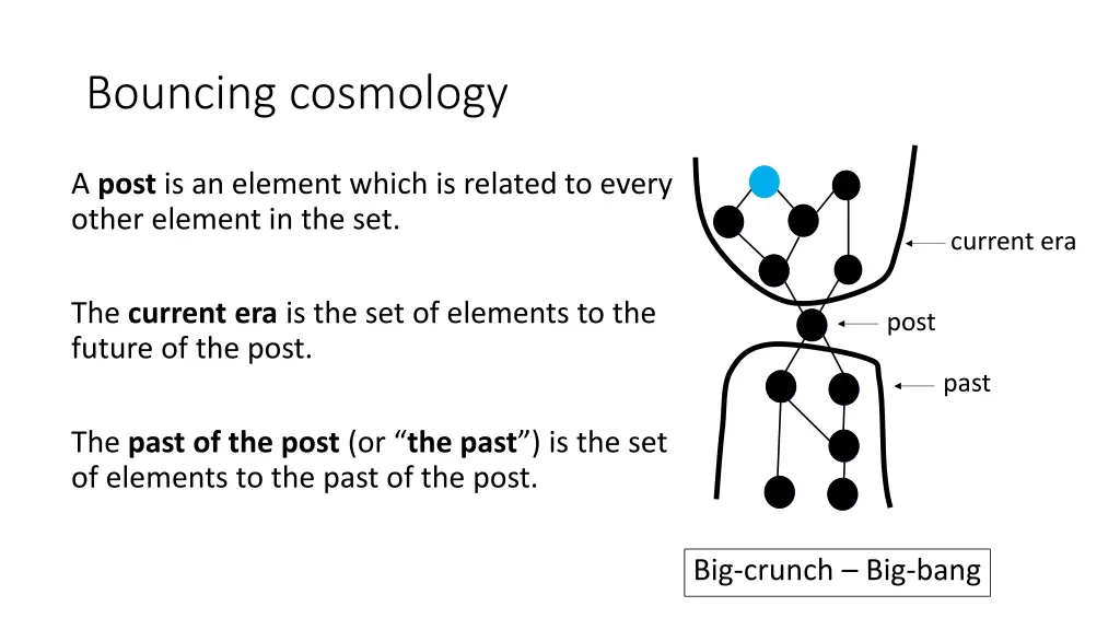 bouncing cosmology 1