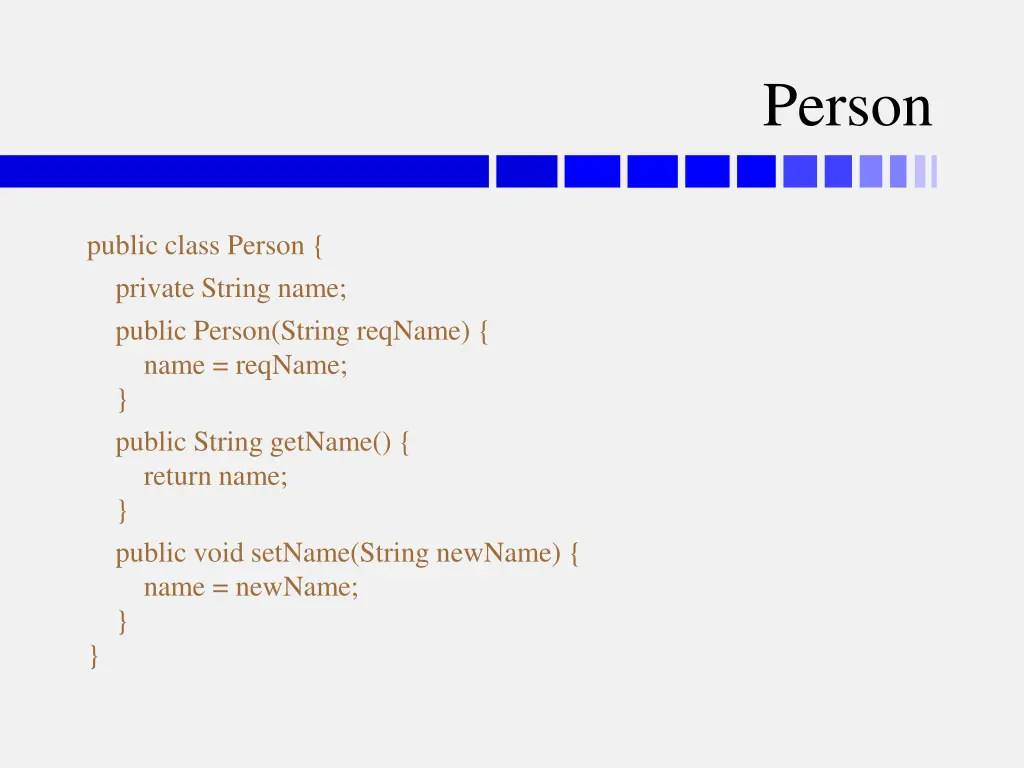 person