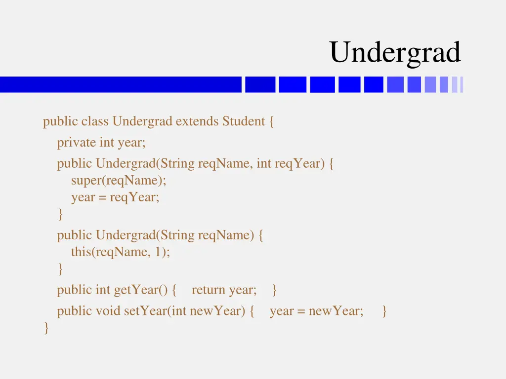 undergrad