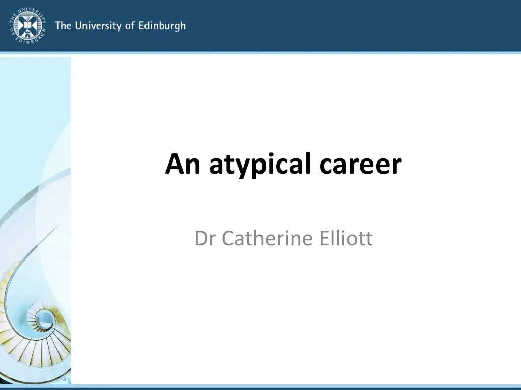 an atypical career