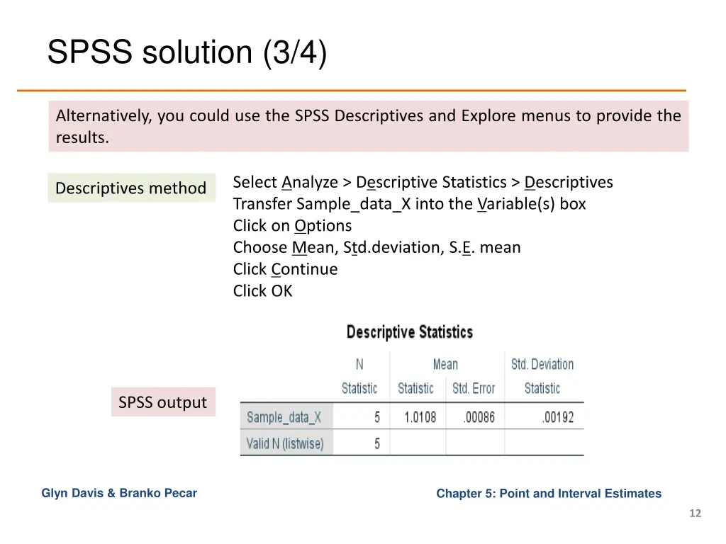 spss solution 3 4