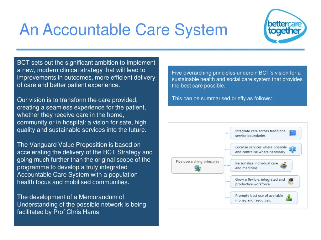 an accountable care system