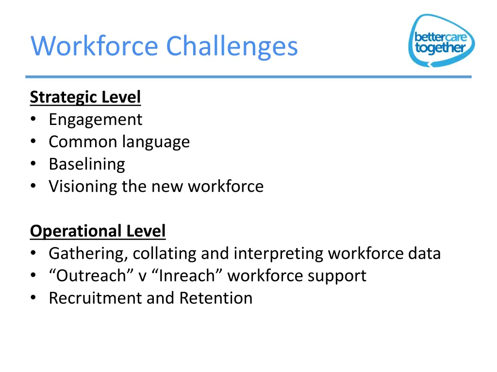 workforce challenges