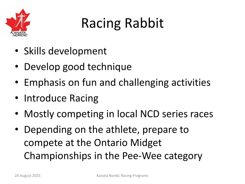 racing rabbit