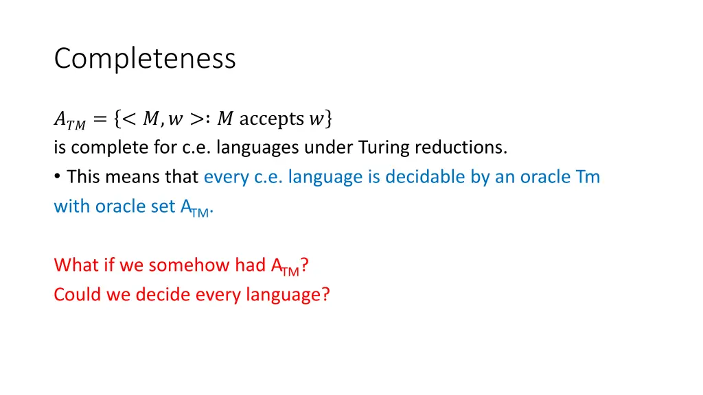 completeness 7