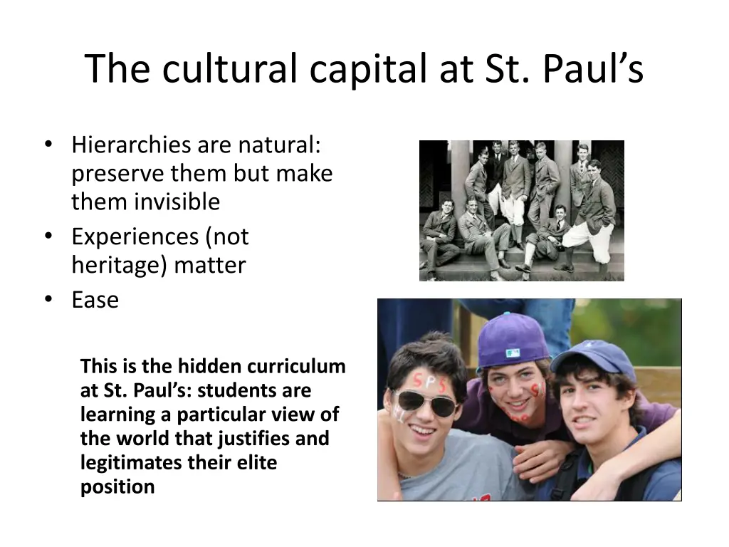the cultural capital at st paul s