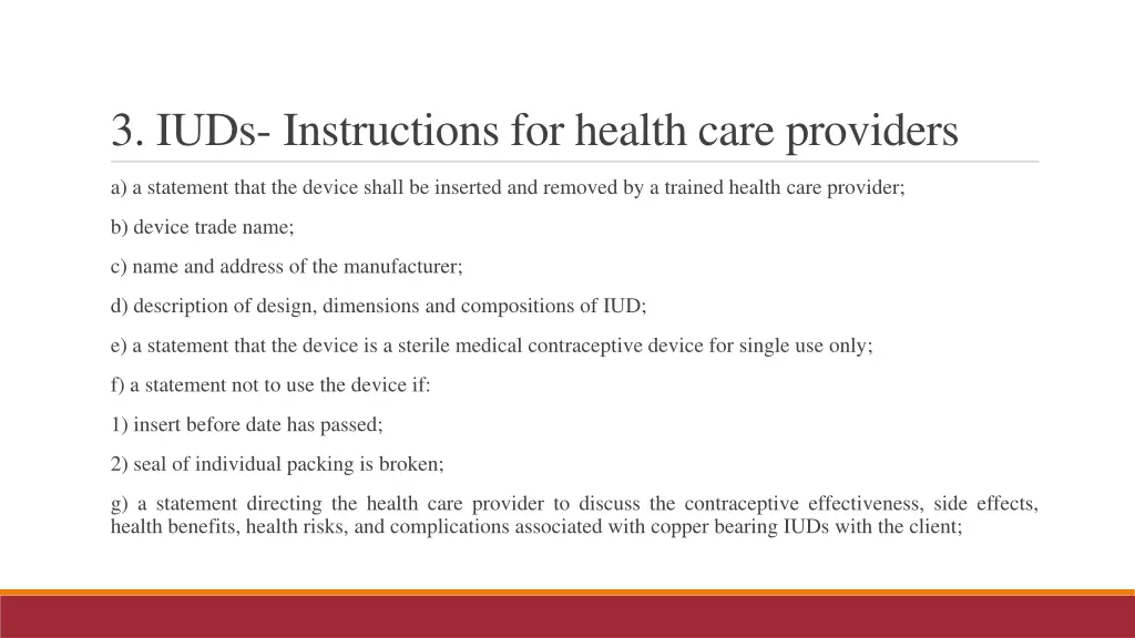3 iuds instructions for health care providers