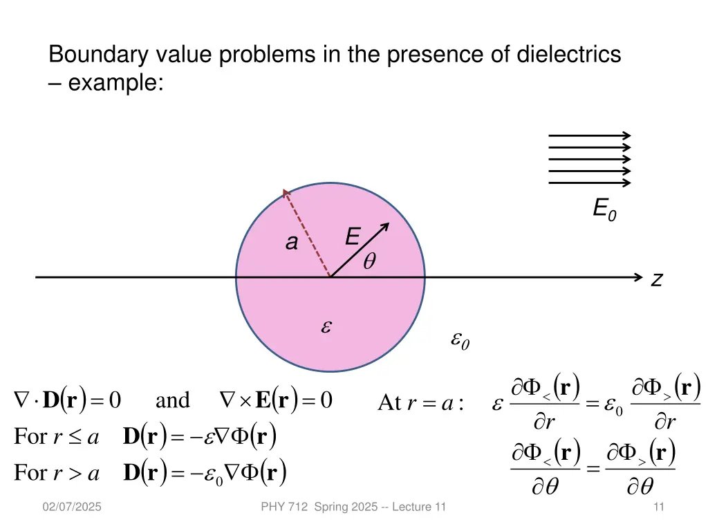 boundary value problems in the presence 1
