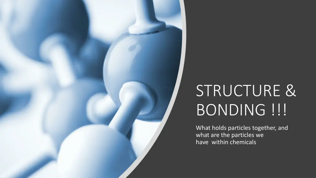 structure bonding