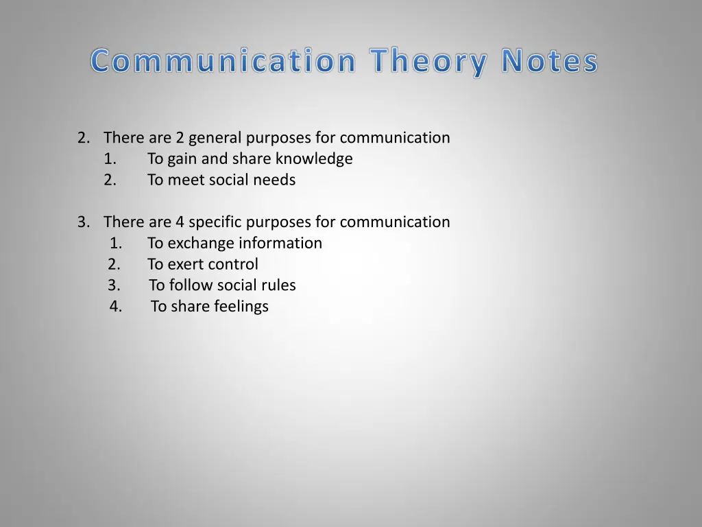 communication theory notes 1