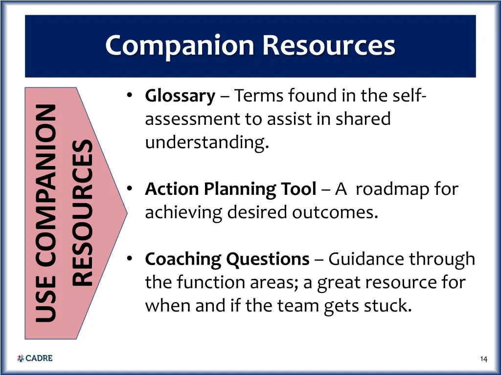 companion resources