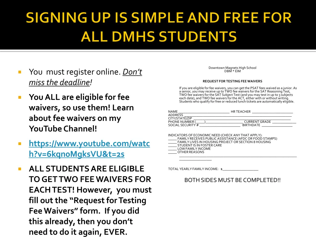 downtown magnets high school dbm eim
