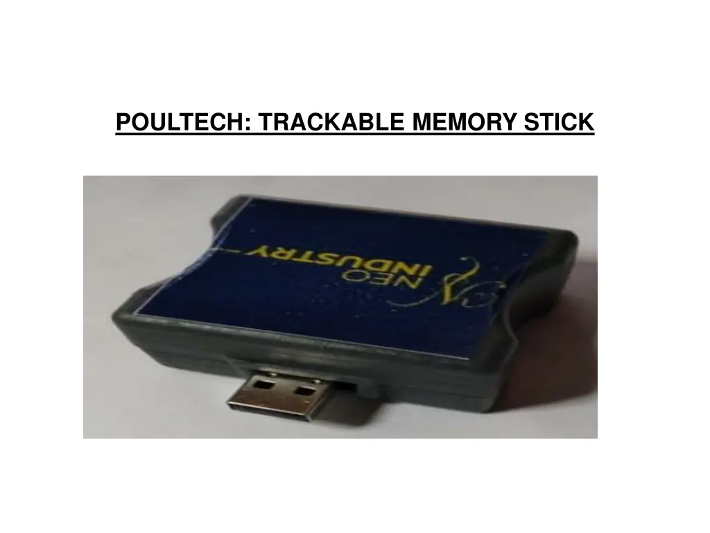poultech trackable memory stick